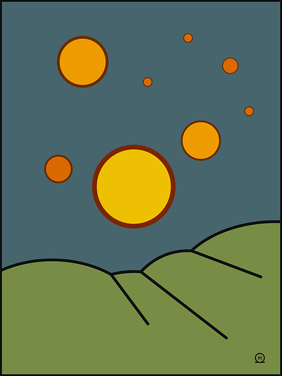 Yellow Sun visualpoetry