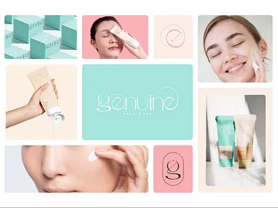 Genuine- Skincare Branding & Packaging bento design box packaging branding face wash font logo fontlogo identity logo logotype makeup bradning mark motion graphics neutral color neutral color palette packaging skin care branding skin care logo skin care packaging design typography