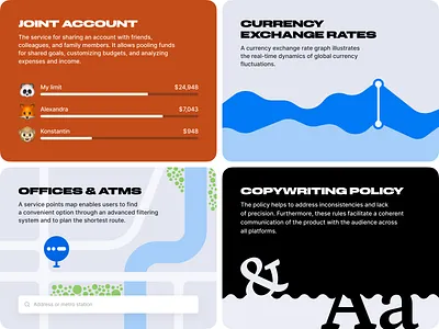 Features exchange limit map typography ui