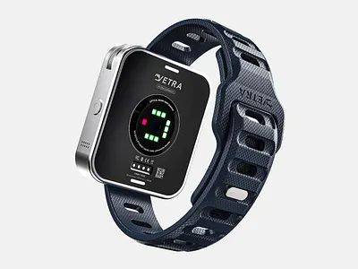 Vetra E-ink Smart Watch 3d 3d design branding graphic design keyshot product design render rhino smart visualization watch