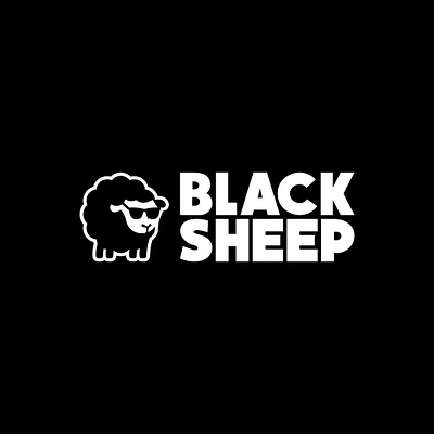 Black Sheep Logo Animation after effects animal animiation brand design branding character gif graphic design inspiration jump logo logo animation logo design loop motion motion graphics sheep visual identity web design website