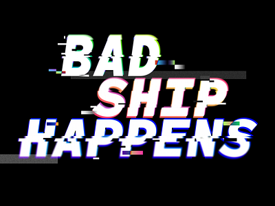 Bad Ship Happens billboard graphic design pixelated pixelation pixels tech campaign