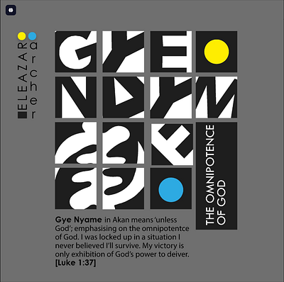GY3 NYAM3 graphic design