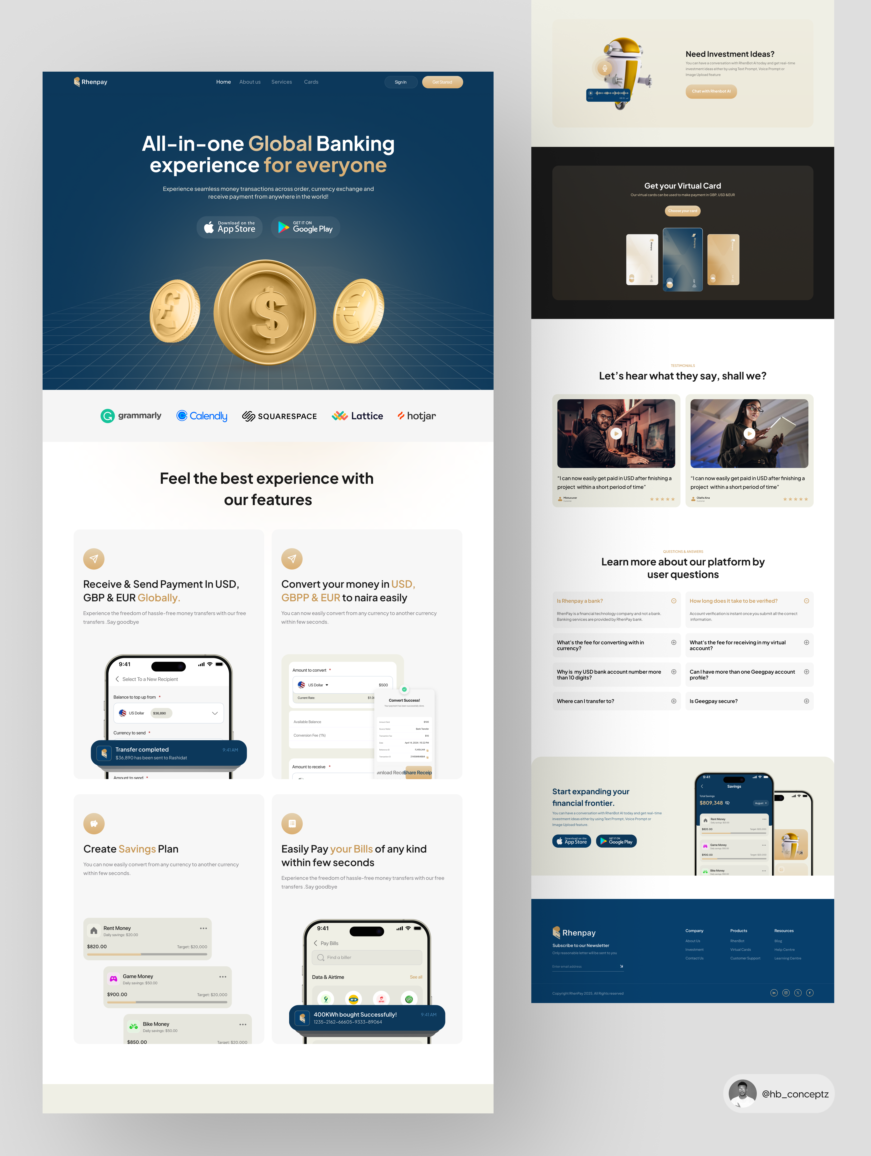 Example of Website Design