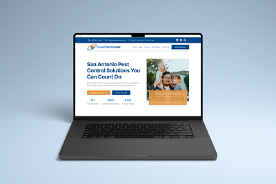 Homepage Page Redesign - Shield Pest Control branding design principles figma graphic design homepage landing page pest control prototype ui uiux ux website website design wireframe