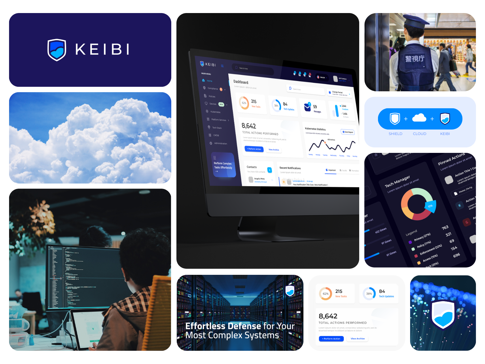 Keibi | Cloud Security SaaS dashboard dashboard design dashboard ui graphic design saas startup tech technology ui ui ux design uiux