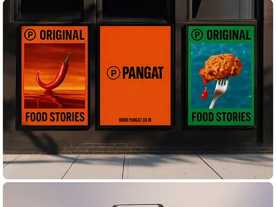 Pangat Branding Concept branding branding bento food branding identity indian content indian food logo logo design restaurant branding visual identity