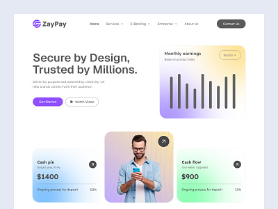Fintech website ui design banking website best website uiux figma designer figma ui figma ui designer financial website fintech web uiux fintech website fintech website design landing page landing page ui landingpage modern website design ui ui designer uiux designer ux