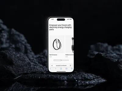 Stroom - EV Companion Website Responsive charge charging station clean design electric vehicle electric vehicle landing page electric vehicle website ev ev landing page ev website homepage landing page responsive responsive design ui web web design website website design