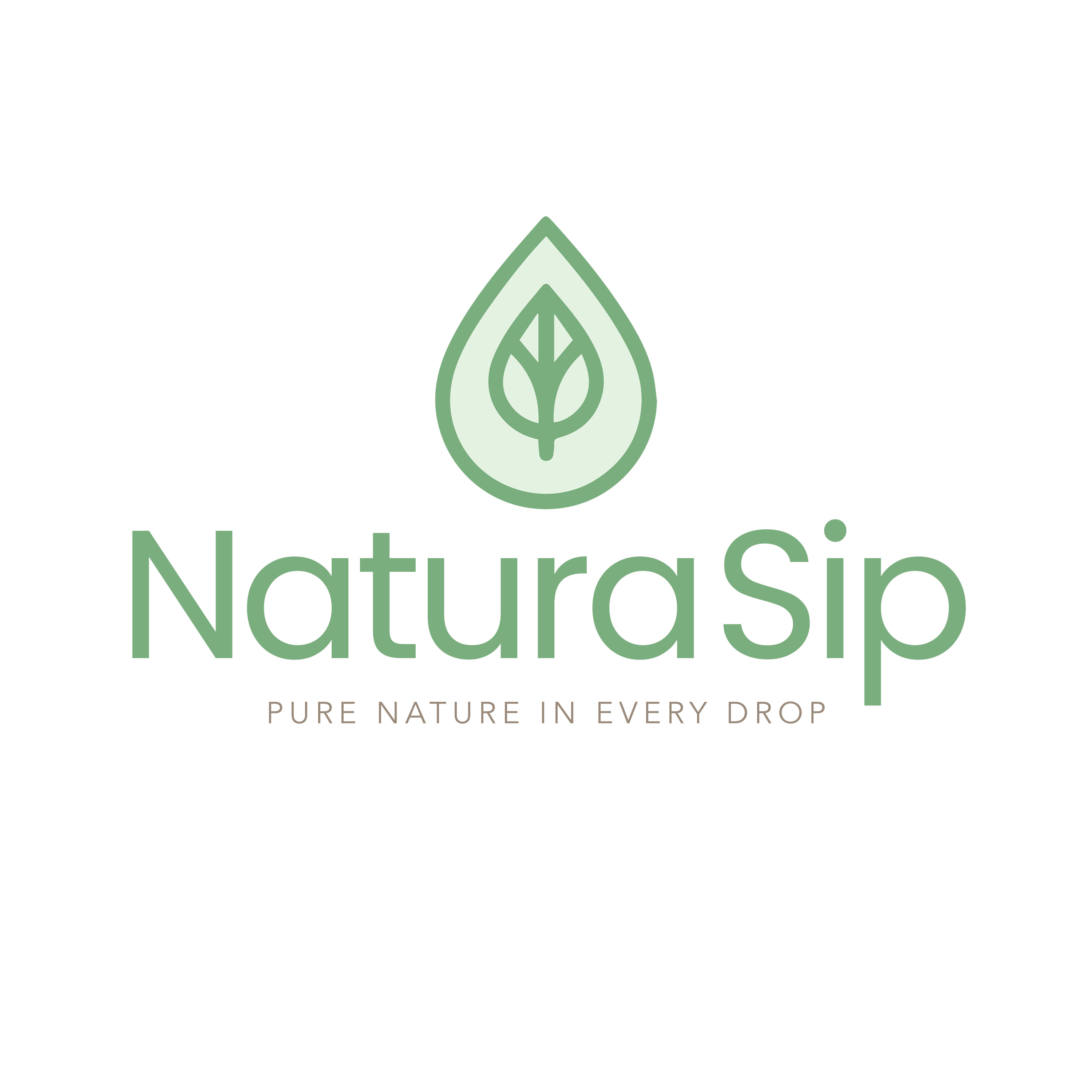 NaturaSip Brand Identity for an Organic Juice Line branding label design logo design packaging design product packaging