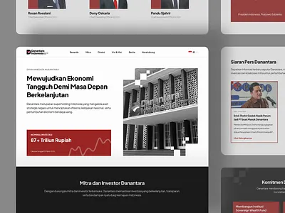 🇮🇩 Danatara Indonesia - Landing Page Redesign ui