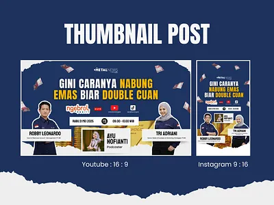 Thumbnail Post artikel instagram post reels thumbnail thumbnail youtube youtube