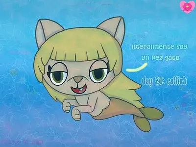 Maycean Day 20: catfish art post art tag digital art drawing fan art illustration