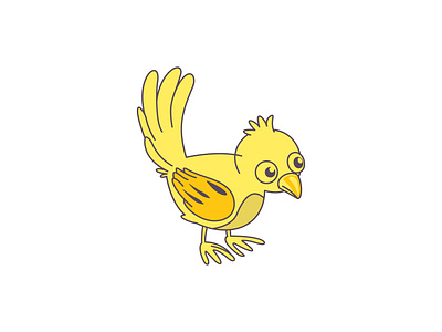 Cute bird logo animal logo bird mascot brand identity branding child care logo cute logos graphic design illustration logo logo creator logo design logo designer mascot logo modern logo portfolio sparrow logo store logos yellow