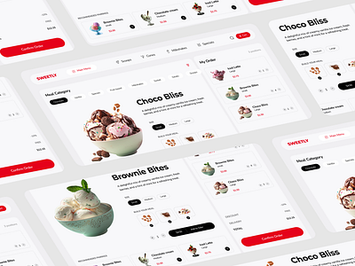 Choco Bliss 🍫🍦 - Ice Cream Website Design 🌟 chocolovers coneandscoop coolconcept customui foodwebsite frozendelights icecream mockupshowcase moderndesign responsivedesign smoothnavigation sweettreats uiux webdesign