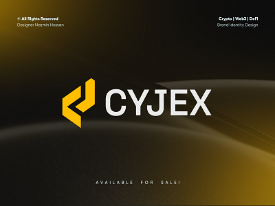 CYJEX – CJ Lettermark Logo Design for Crypto, Tech Startups app icon branding c lettermark logo cj letter logo crypto logo j lettermark logo lettermark logo logo logo design logo designer logo type minimal logo modern identity modern logo design saas logo startup identity tech identity tech logo web3 branding web3 startup