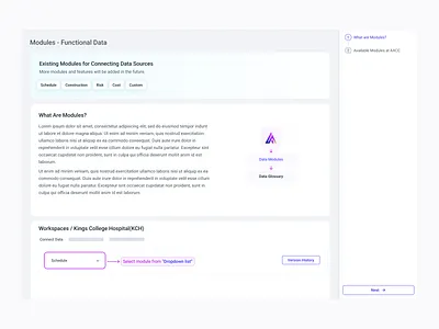 Working on Tutorial Guide - P3 dashboard design guide illustration minimal steps tutorial ui ux web design