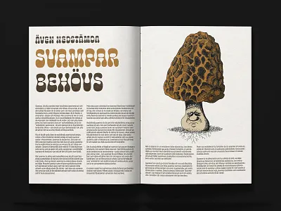 Even Melancholy Mushrooms Matter character design