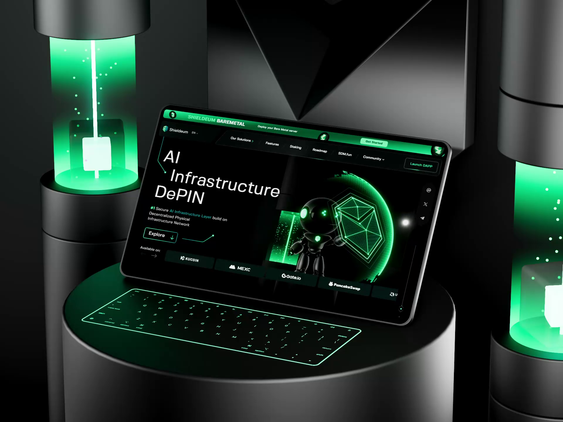 Example of Creative Web3 Web Design & Development