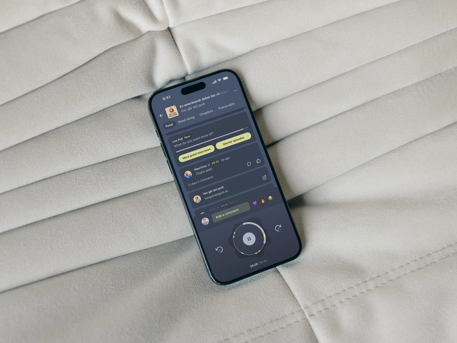 Ai Podcast Player By Johan Rosell On Dribbble