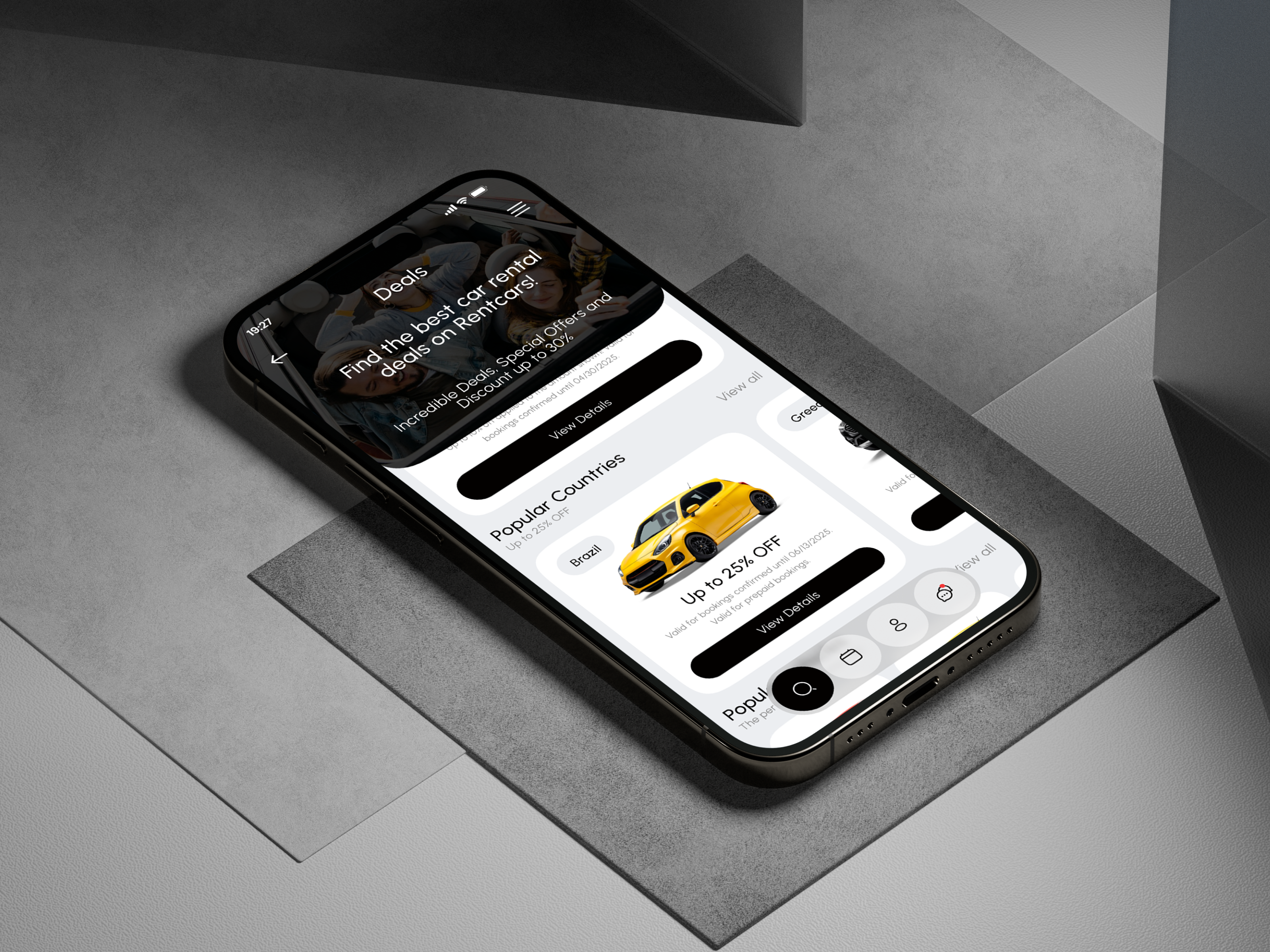 Car Rental Mobile App - UI/UX Design app app design booking app car car app car booking car rent car rent app car rent service car rental car rental app car rental mobile app luxury car rent mobile app rent a car rental car shasanko creations transport ui ux design ui visual design