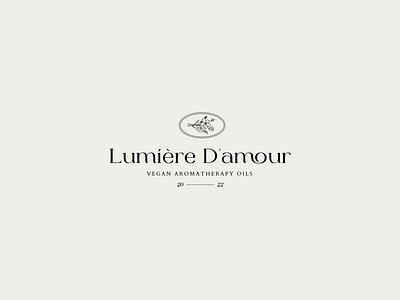 Lumière D'amour Logo aesthetic designs brand brand logo branding design graphic design hand drawn hand drawn style logo illustration logo logo design minimal logo skincare skincare brand ui vector