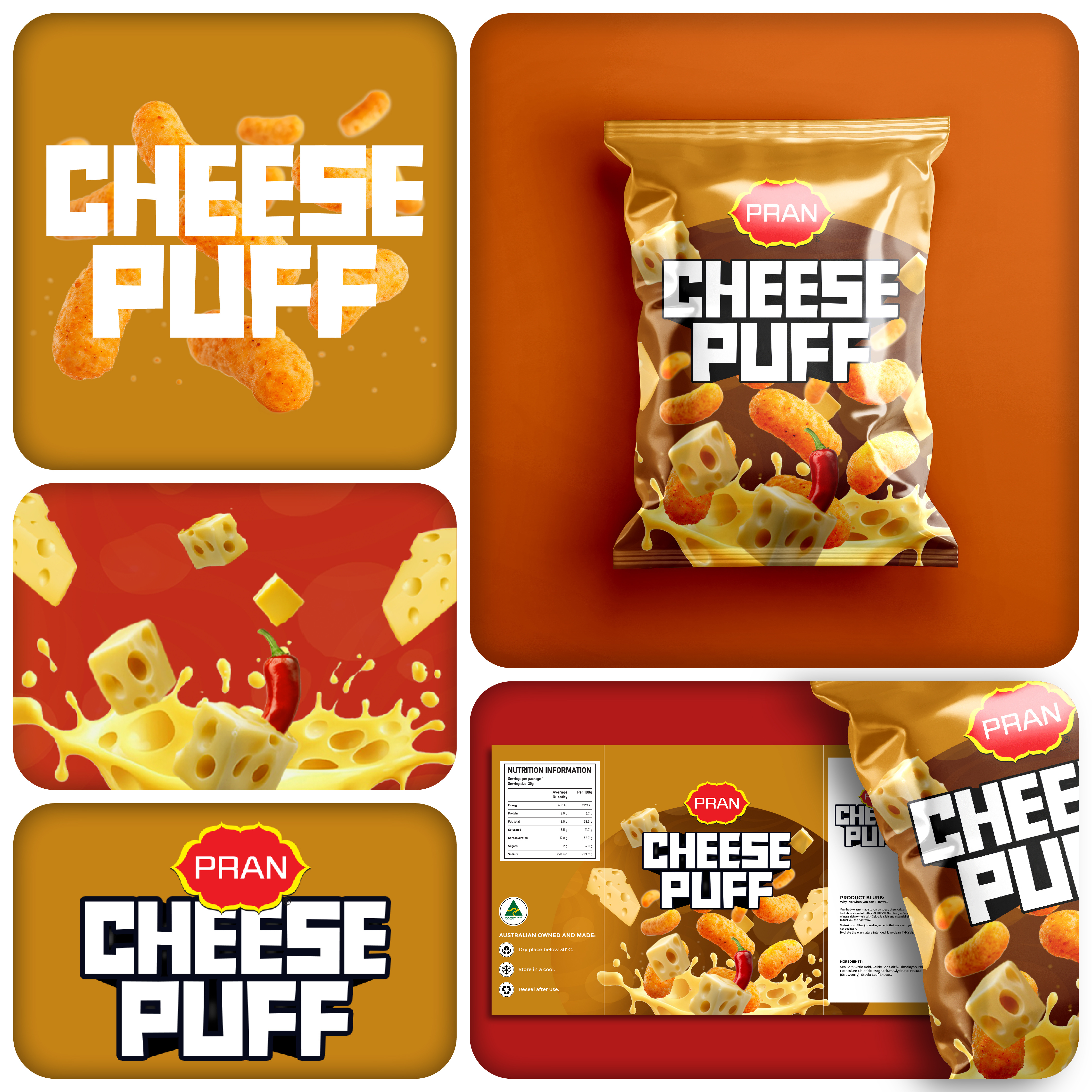 Example of Branding & Packaging Design Service