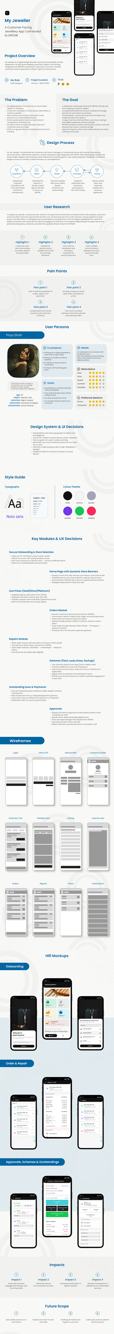 My Jeweller "Customer App" add customer app case study customer app erp inventory jewellery application jewellery barcode multi store my jeweller orders repairs retail store sales search customer track barcode track order track repair ui ui design