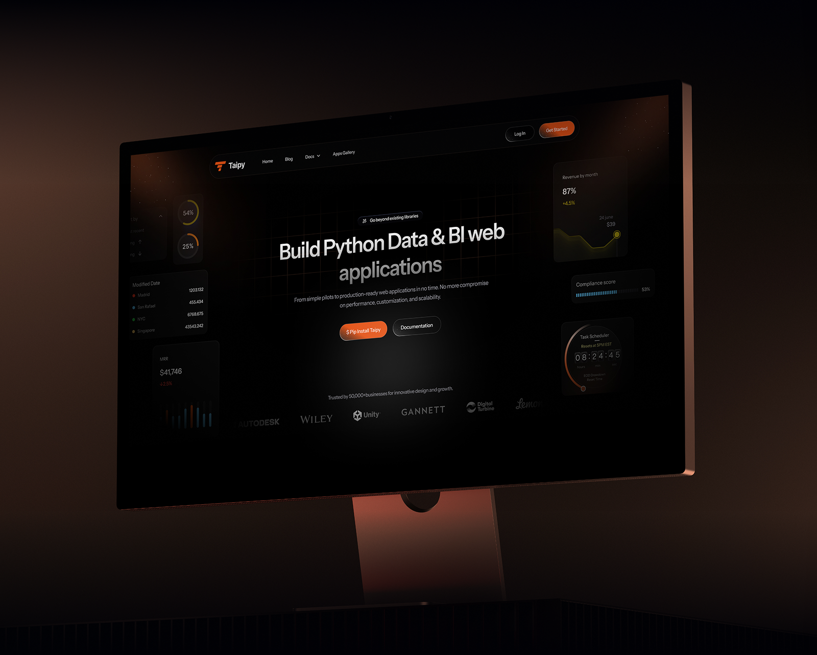 AI Powered Data Automation Platform ai ai agent ai data management ai landing page ai powered artificial intelligence data analytics data platform design landing page product design saas uiux uiux design web design website design