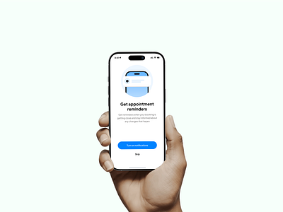 Notify Screen ios mobile notification onboarding ui