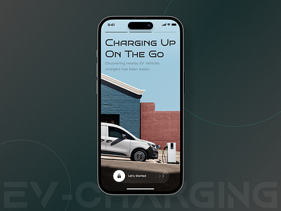 EV Van Charging App app design chargingapp electricvan electricvehicle evapp figmadesign mobile app mobileapp uiux uiuxdesign