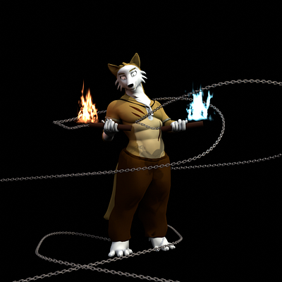 Vrchat Furry Avatar 3d 3dprinting 3dprintmodel animation blender design illustration ui vrchat vtuber