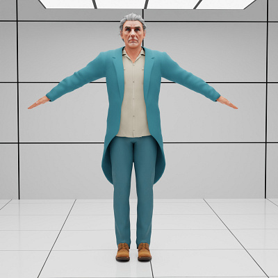 3D Realistic Character 3d 3d character 3dprinting 3dprintmodel animation blender design illustration vrchat vtuber