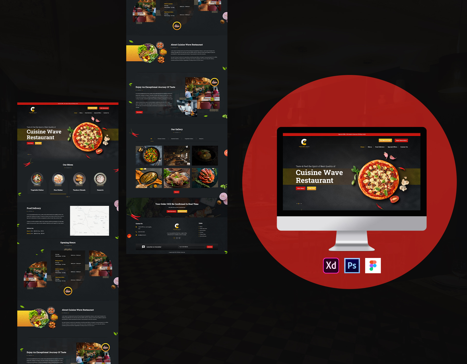 Food & Restaurant Template | Restaurant Website Design