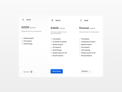 Saas - Pricing page clean ui cost cost page gray scale light mode minimal design price price card price page pricing pricing page saas saas pricing value web design