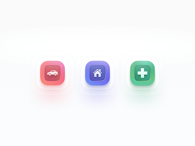Gradient icons app icon blue icon car icon clean ui detailed icon gradient gradient icons green icon health icon house icon icon icon pack icons light mode medical icon red icon section icon shadows soft shadow uxui