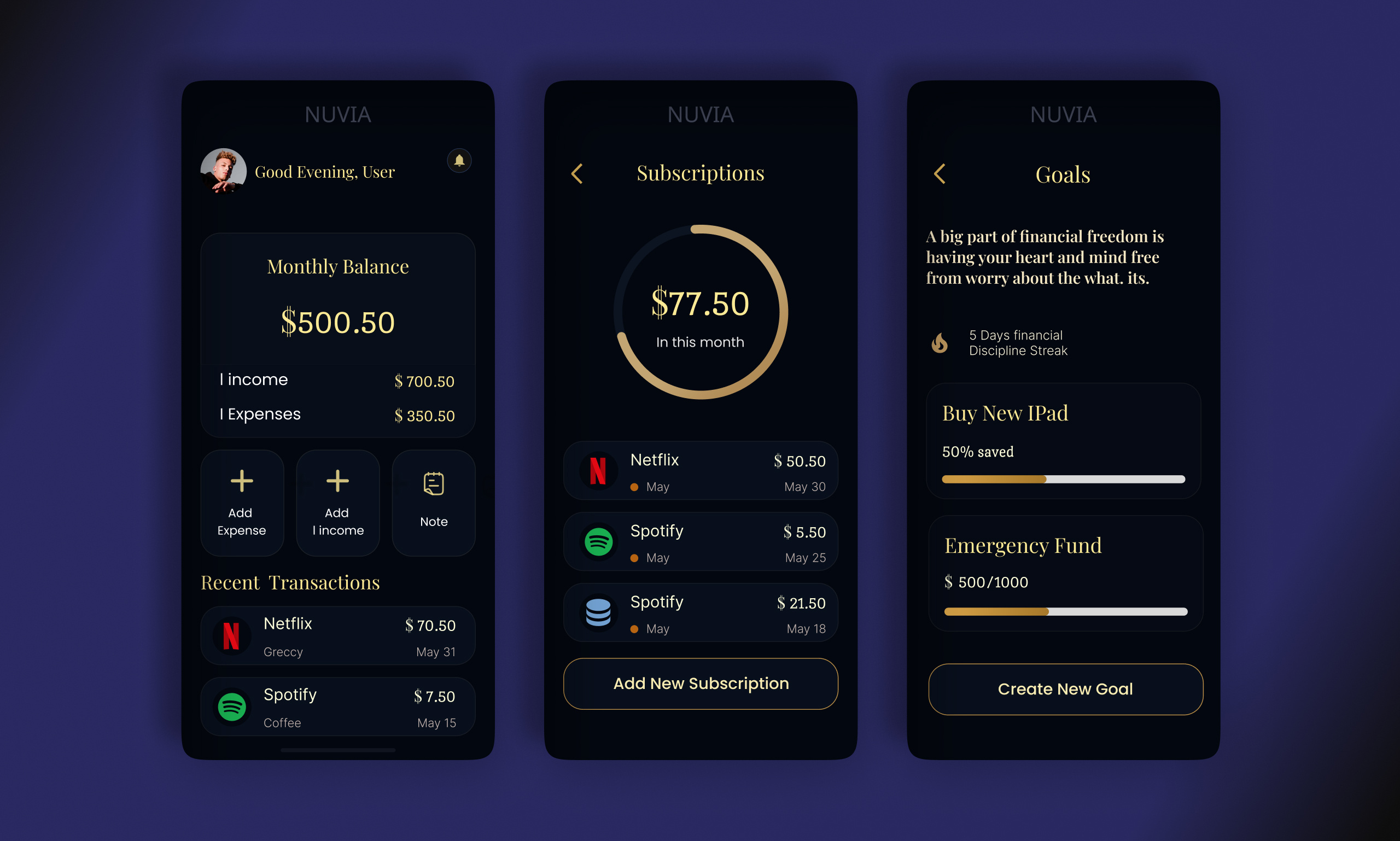 Example of Mobile UI Design In Figma