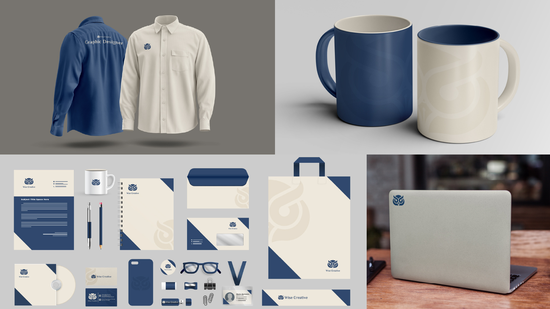 Example of Visual Brand Identity For Startup