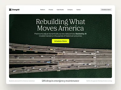 Website - Moving America Forward data design