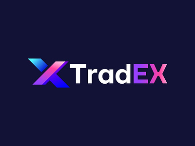 Modern gradient logo design, XT letter logo brand identity branding colorful logo design ex logo gradient logo illustration letter logo logo logo design logo designer logotype modern logo symbol t logo trade logo tx ui x xt