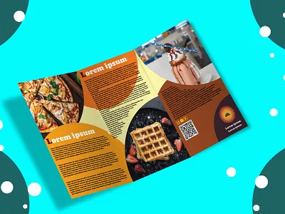 Restaurants -Brochure-Design branding brochure design figma graphic design illustration logo mobileapp photoshop restaurants ui