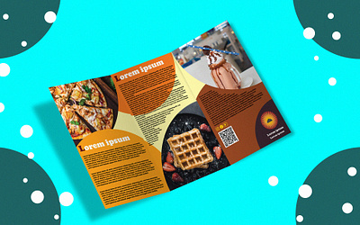 Restaurants -Brochure-Design branding brochure design figma graphic design illustration logo mobileapp photoshop restaurants ui