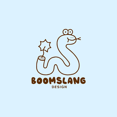 Boomslang - Illustrated logo branding design graphic design illustration logo vector