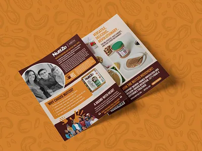 Sell Sheet Design for Nut Butter cpg peanut butter retail sales sell sheet snack