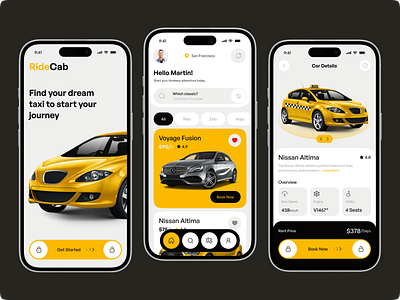 Taxi Booking Mobile App Concept appconcept best app design ios mobile app mobile app template mobileappdesign navbar ride booking ride sharing ridehailingapp search bar service app taxi taxi app taxi booking taxi booking mobile app taxiapp uber app uiux userinterface