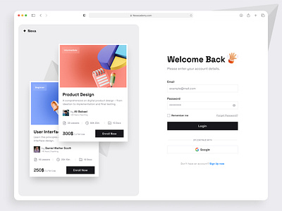 Login & Signup UI 3d designchallenge designinspiration dribbble interfacedesign login loginpage loginscreen loginui mobileappdesign product product design signup ui ui design uidesign uiux ux uxdesign web design