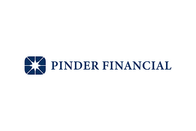 Pinder Financial Company Logo elegant logo financeindustry graphic design illustration logo design timeless logo design visual identity