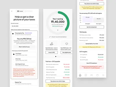 iSave.tax app chart graphic design income tax mobile app tax taxation