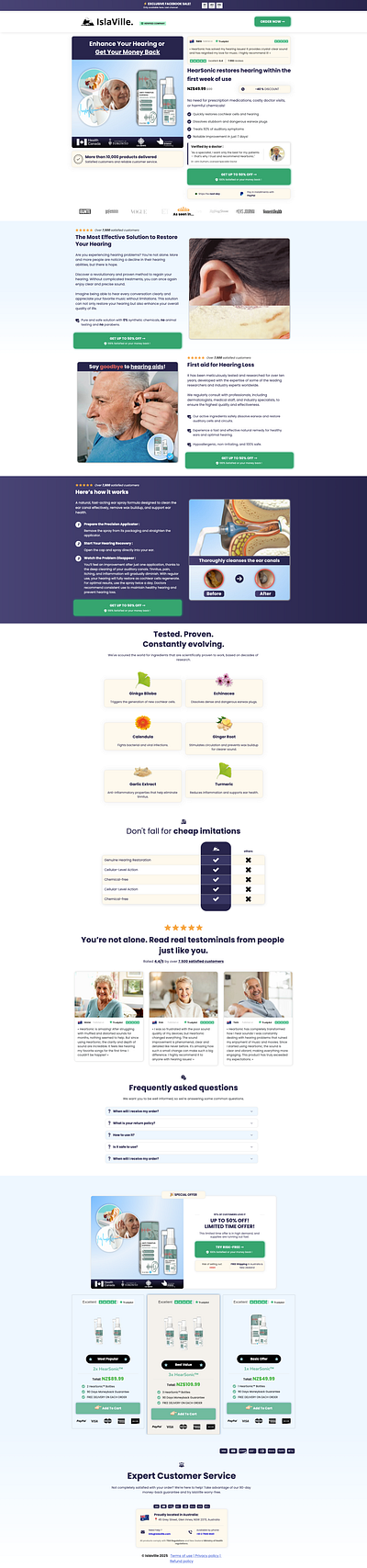 HearSonic Funnel | Funnelish complete funnel funnelish funnelish expert funnelish funnel list funnelish template gempages expert hearing funnel hearsonic funnel high converting funnel high converting funnelish funnel pagefly expert replo expert