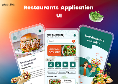 Restaurants App app app ui food graphic design restaurants ui ui ux ux